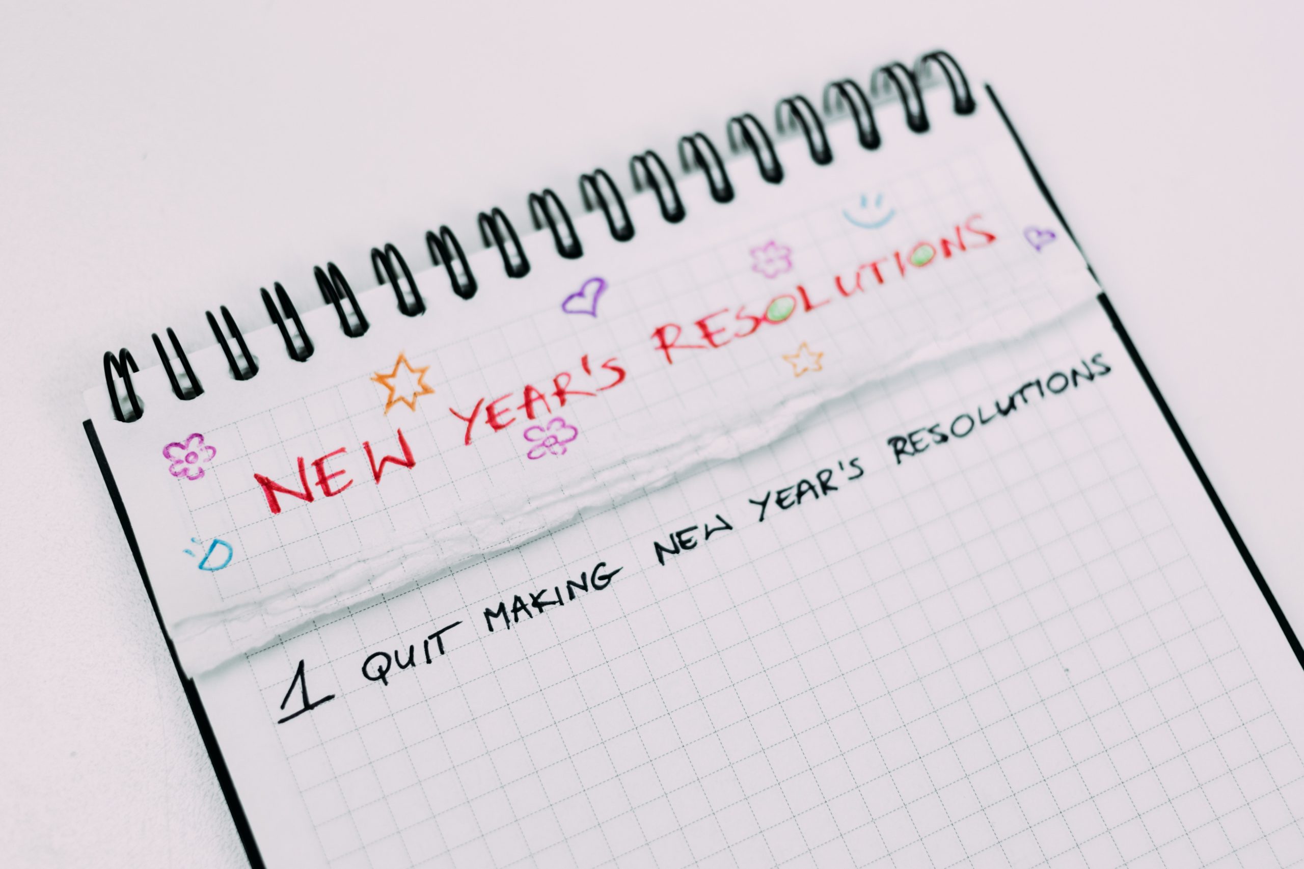Resoluciones de año nuevo para salud mental