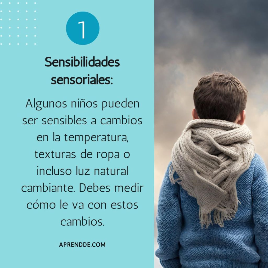 Aspectos a considerar en invierno con niños con autismo