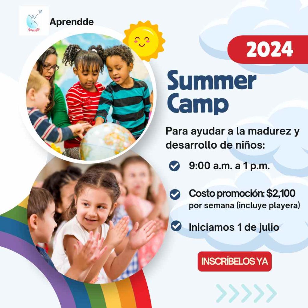 Campo de Verano Aprendde gestión de emociones Monterrey